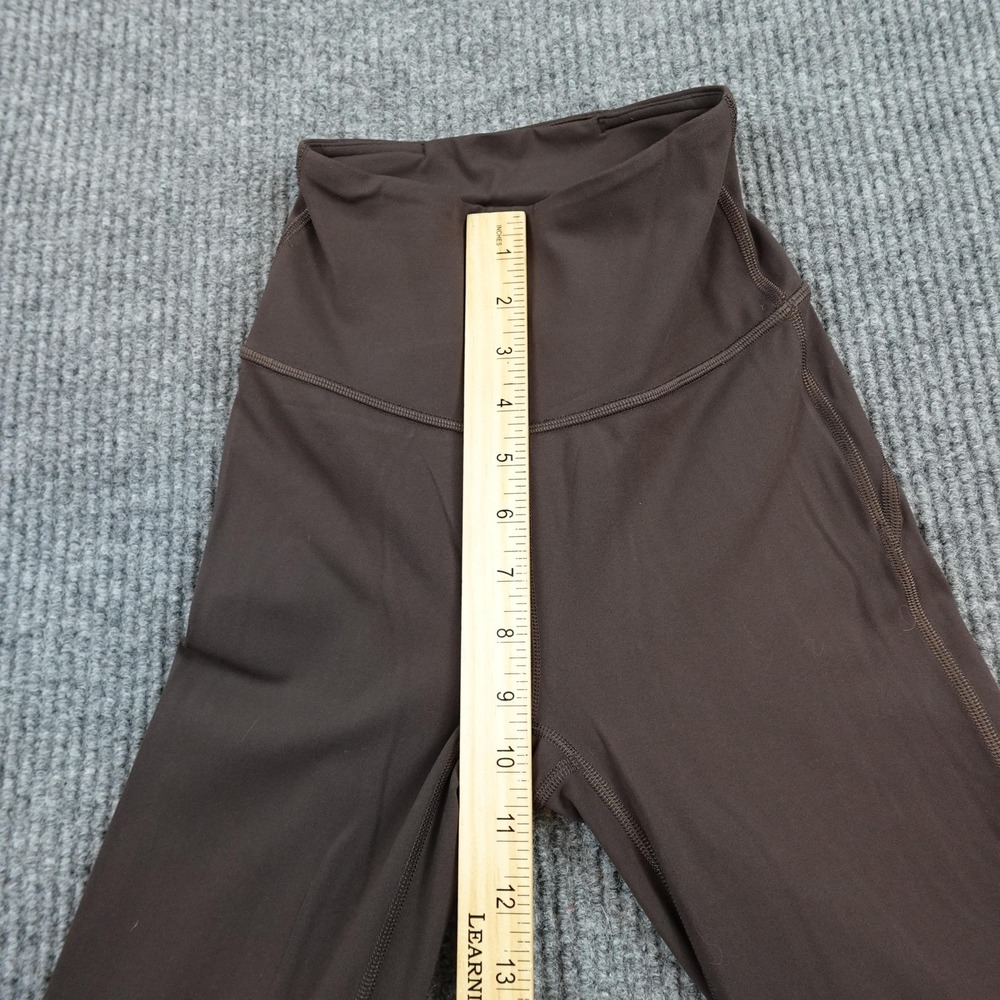 Lululemon Groove Nulu High Rise Flare Leggings Womens 0 Brown Yoga W5FG2S - Picture 9 of 11